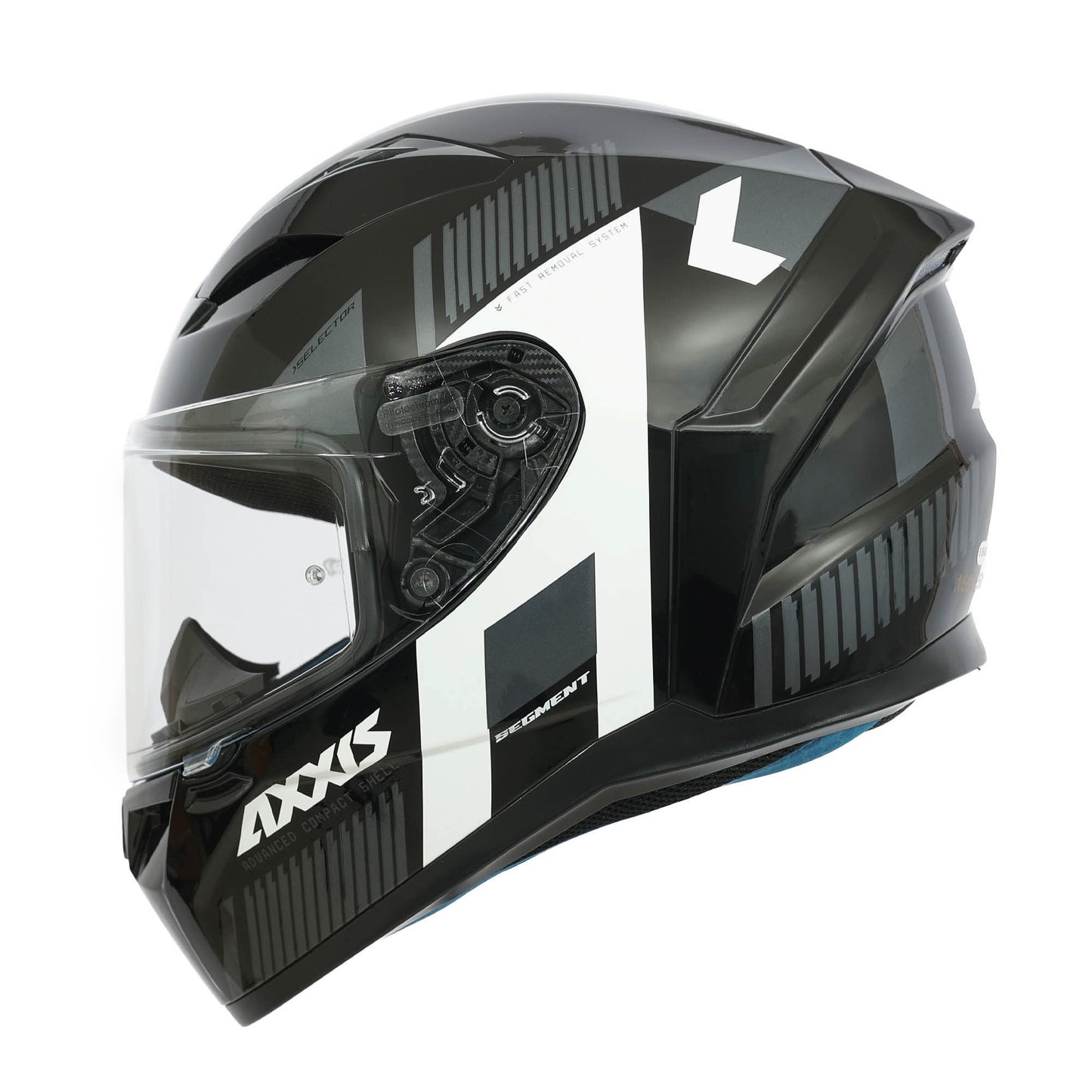 AXXIS FF117B SEGMENT SELECTOR A2 HELMET - GLOSS
