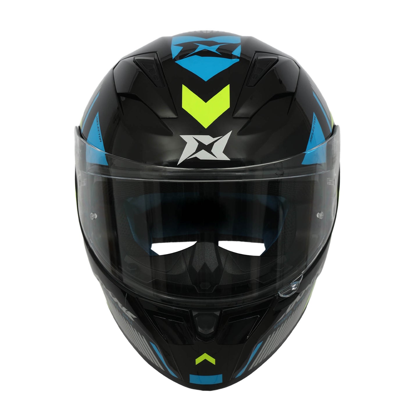 AXXIS FF117B SEGMENT SELECTOR B3 HELMET - FLUOR GLOSS