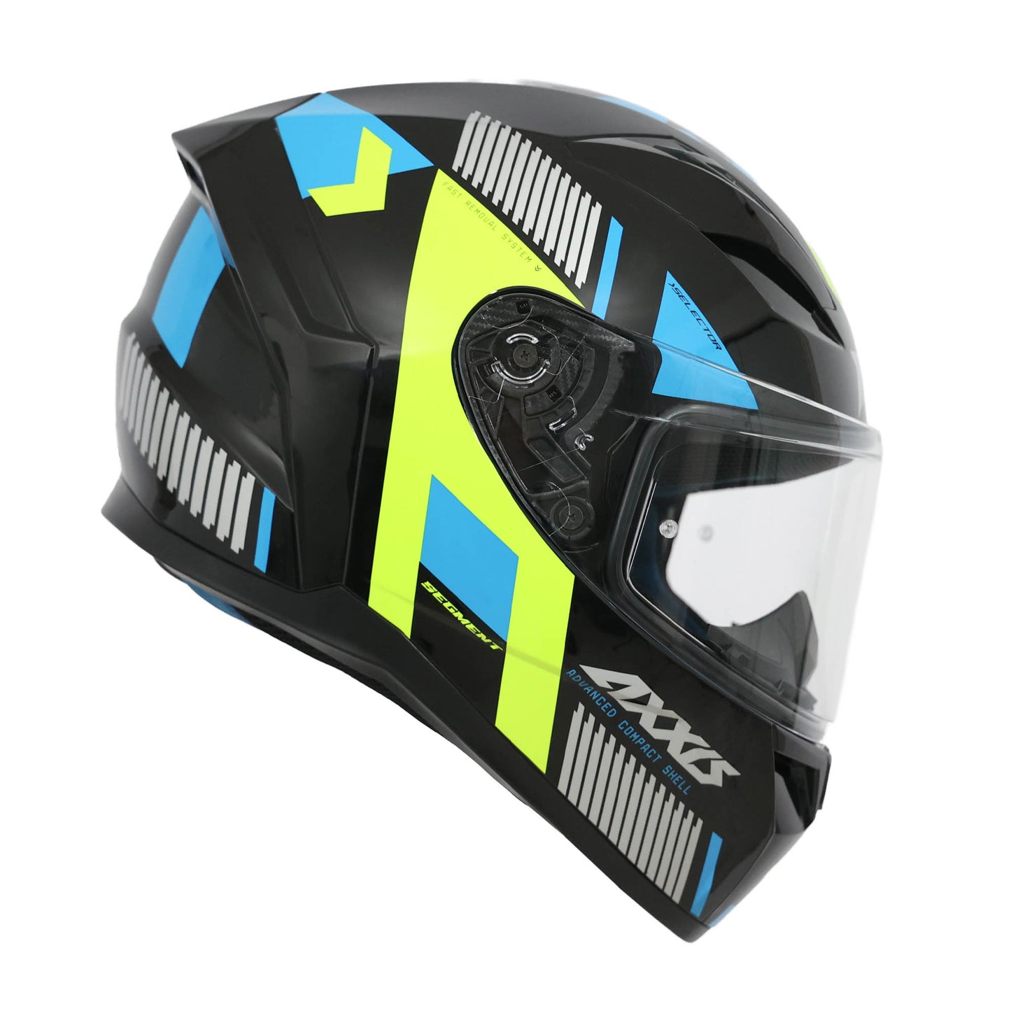 AXXIS FF117B SEGMENT SELECTOR B3 HELMET - FLUOR GLOSS