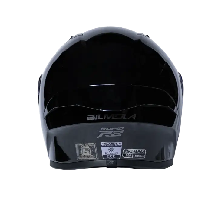 BILMOLA RAPID SOLID GLOSS BLACK HELMET