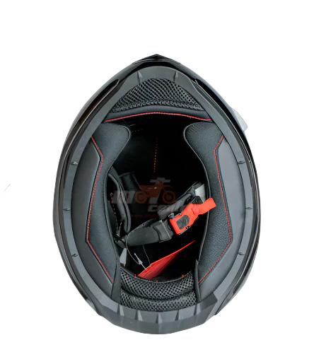 LS2 FF802 FLASH ELVES HELMET - GLOSS BLACK GLOW