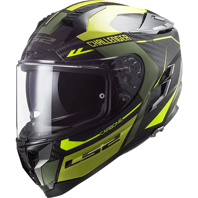 LS2 FF327 CHALLENGER CT2 THORN MILITARY GREEN