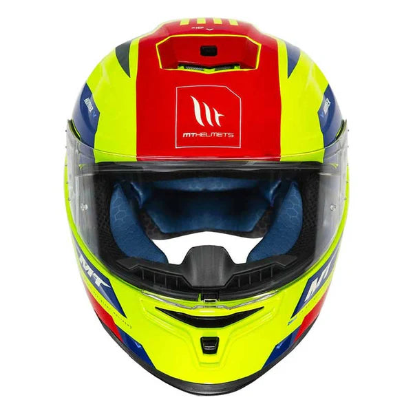 MT HUMMER CAPACITOR HELMET - GLOSS FLURESCENT YELLOW