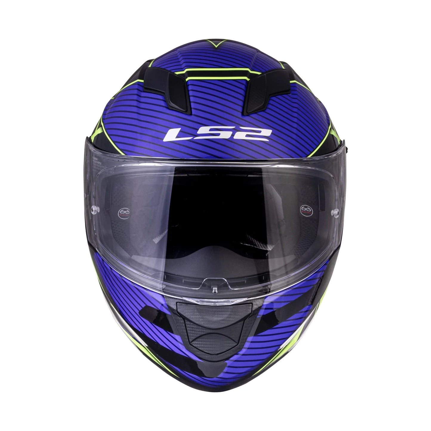 LS2 FF320 STREAM EVO LEVEL BLACK HI-VIZ YELLOW