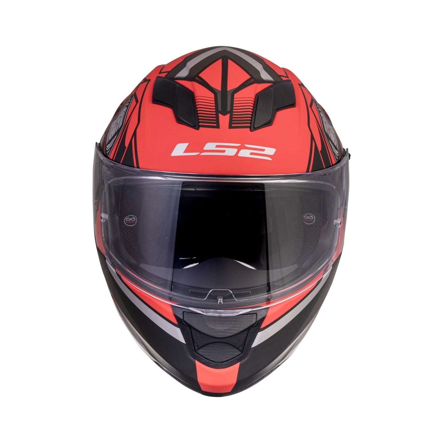 LS2 FF320 STREAM EVO REFLEX RED BLACK 7C