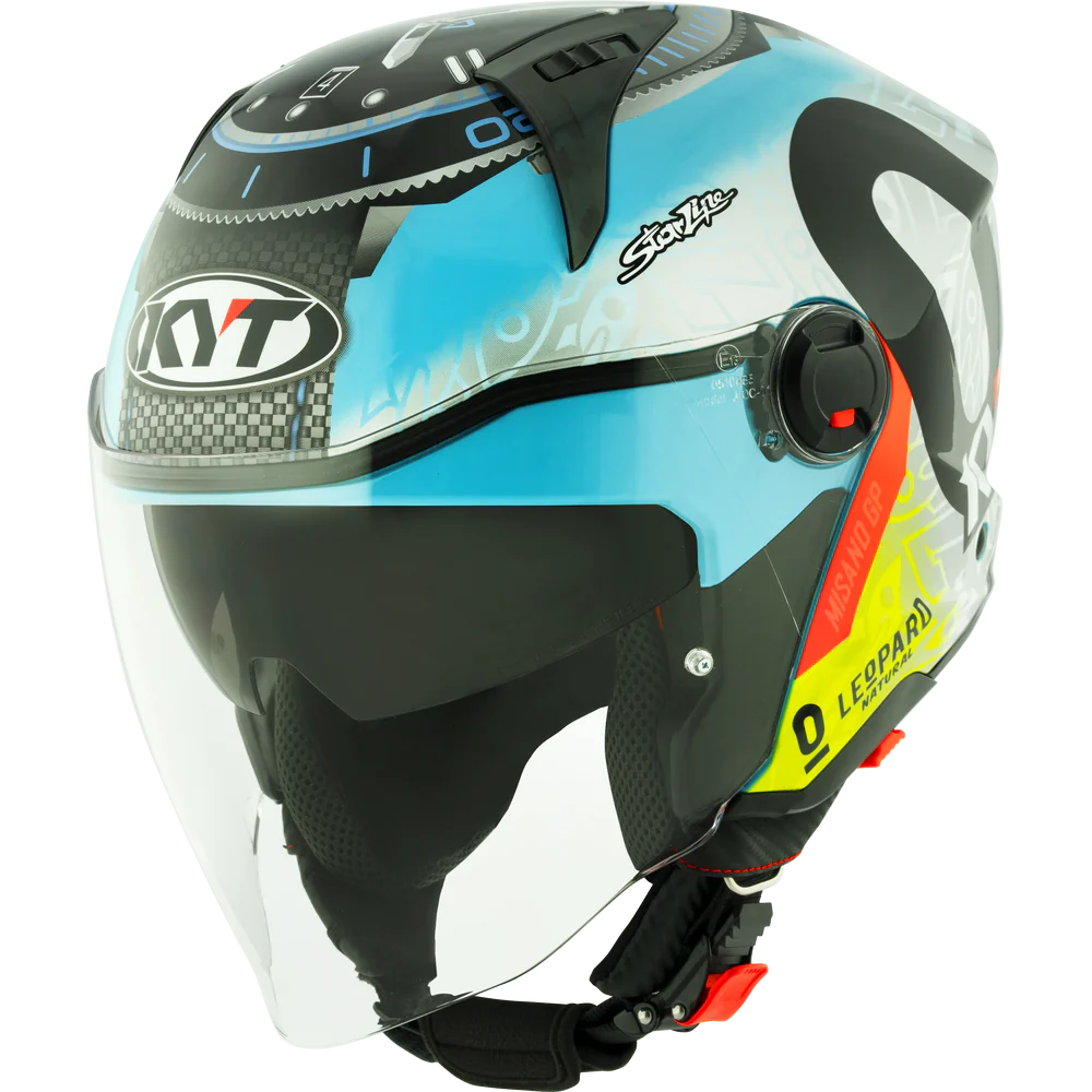 KYT D CITY HELMET - FOGGIA MISANO REPLICA