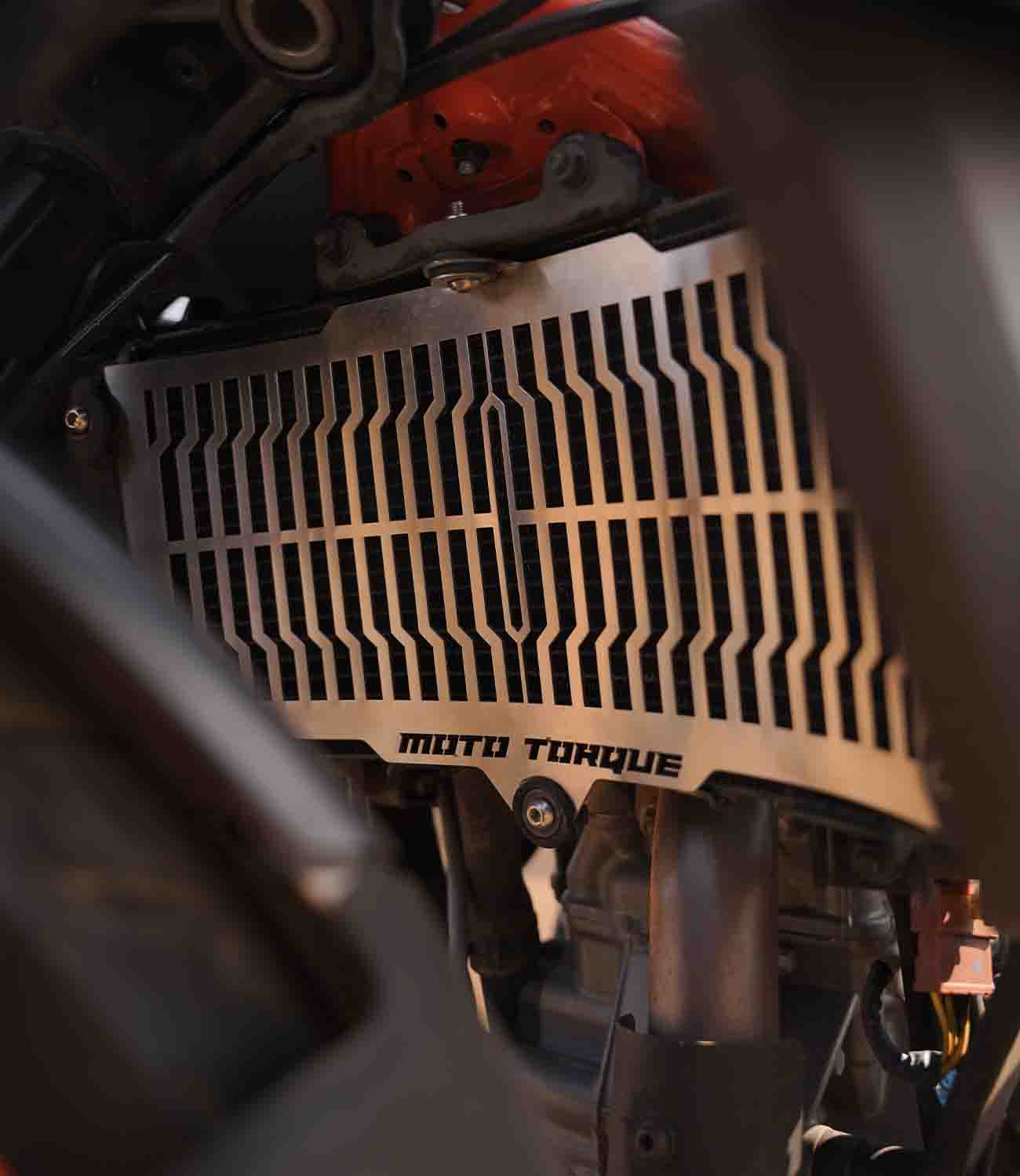 MOTO TORQUE RADIATOR GUARD (SS) FOR DUKE 250/390 GEN-3
