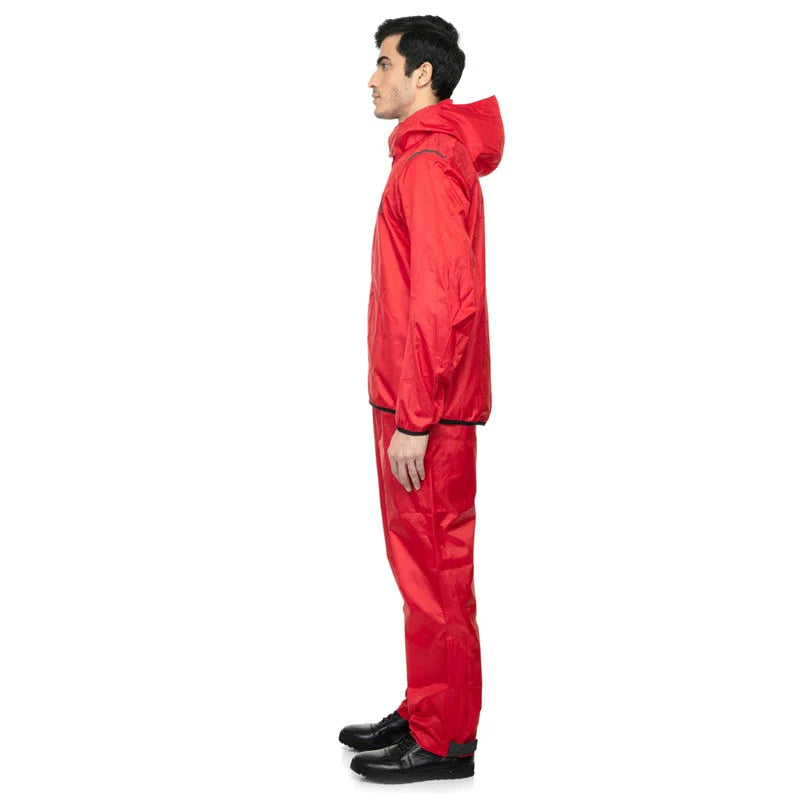 ROYAL ENFIELD MONSOON RAIN SUIT - RED
