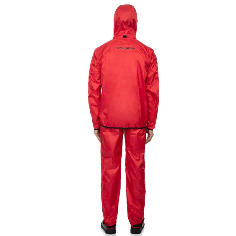 ROYAL ENFIELD MONSOON RAIN SUIT - RED