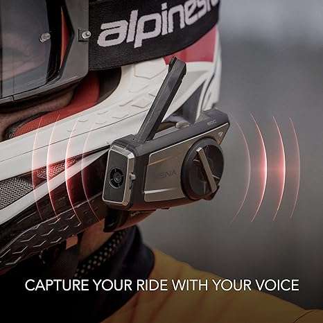 SENA 50C MOTORCYCLE COMMUNICATION & 4K CAMERA SYSTEM