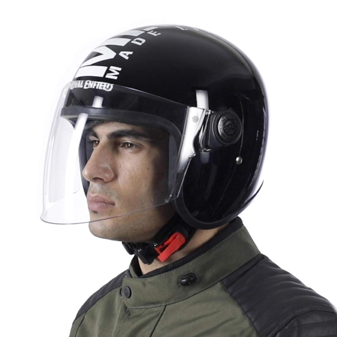 ROYAL ENFIELD OPEN FACE MLG - GLOSS BLACK