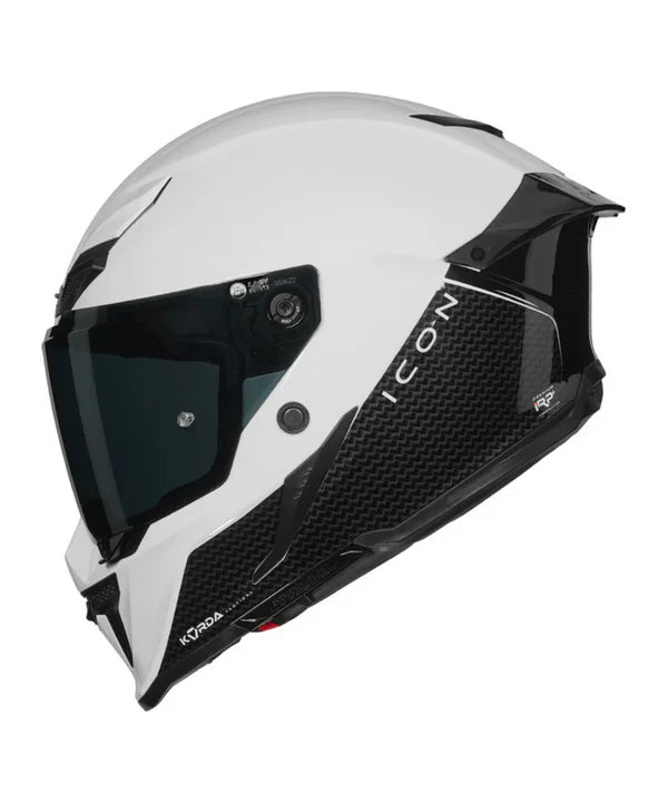 KORDA ICON SOLID DUO HELMET - GLOSS WHITE