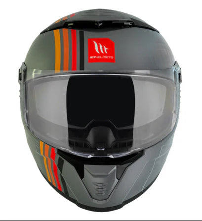 MT THUNDER 4 SV MILL C2 SOLID HELMET - GLOSS BLACK