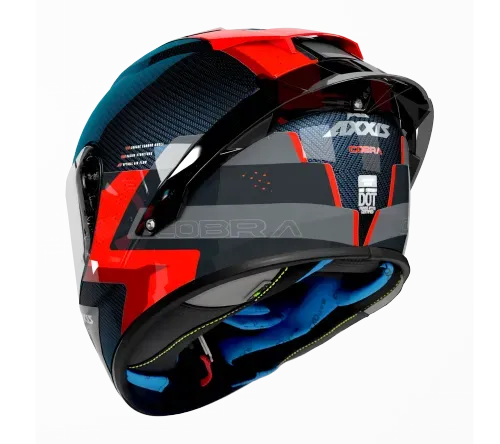 AXXIS COBRA CARBON PRELUDE A5 RED GLOSS