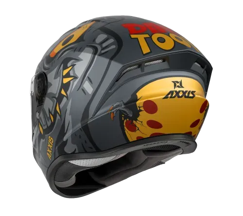 AXXIS DRAKEN S DINO B5 ORANGE MATT