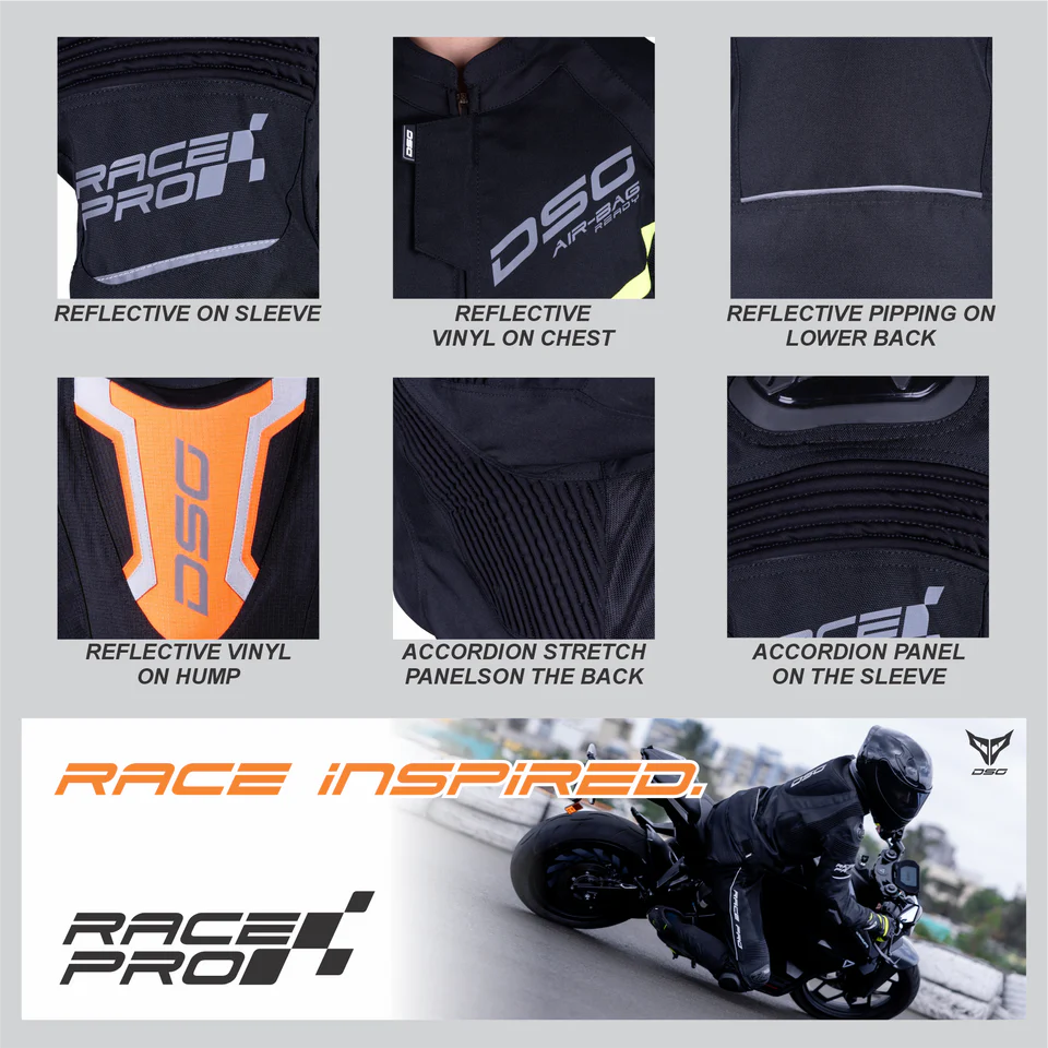 DSG RACE PRO V2 RIDING JACKET - RIPSTOP (LE)
