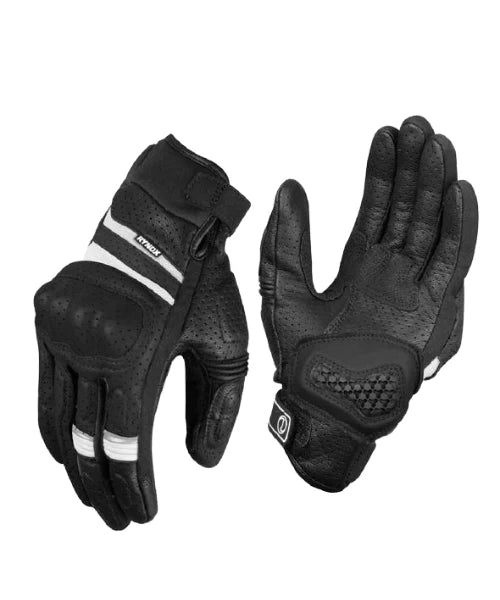 RYNOX AIR GT SP GLOVES - BLACK WHITE