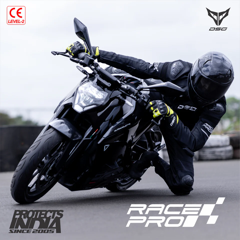 DSG RACE PRO V2 RIDING JACKET - BLACK