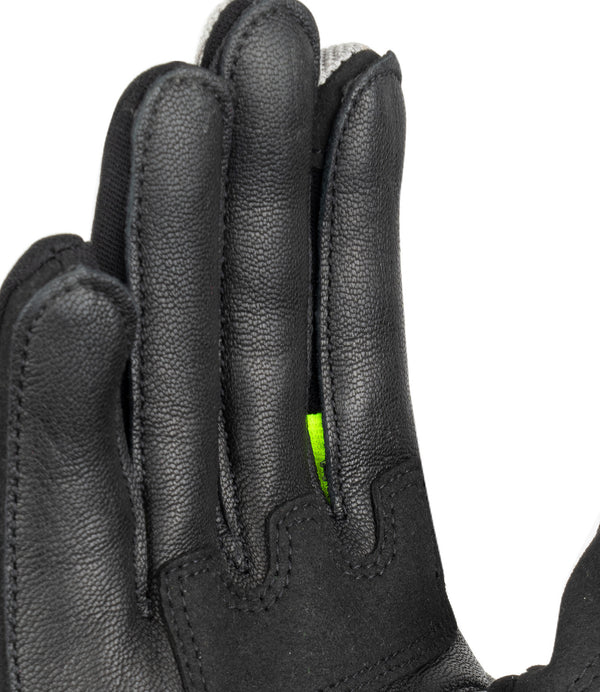 CRAMSTER BREEZER GLOVES - BLACK HI VIZ GREEN