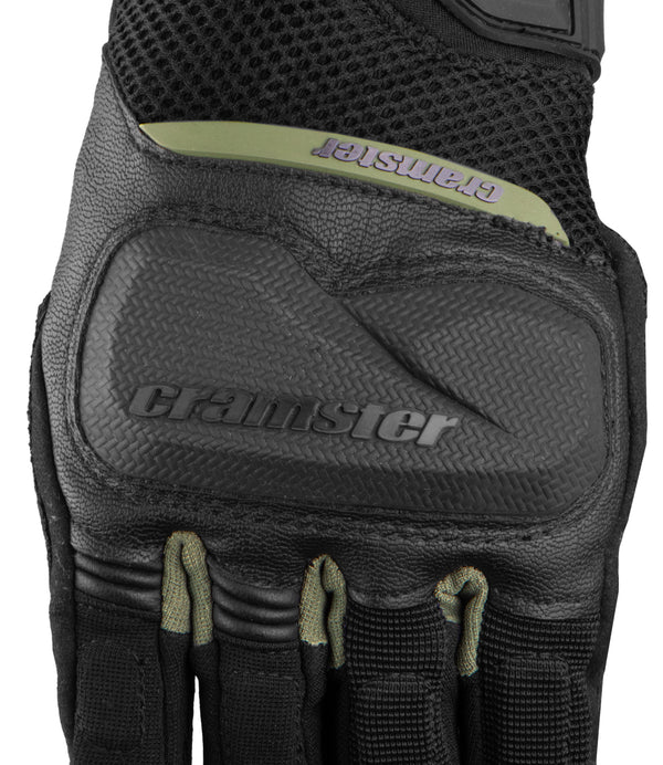 CRAMSTER BREEZER GLOVES - BLACK OLIVE GREEN