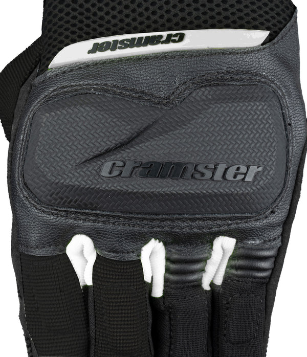 CRAMSTER BREEZER GLOVES - BLACK WHITE