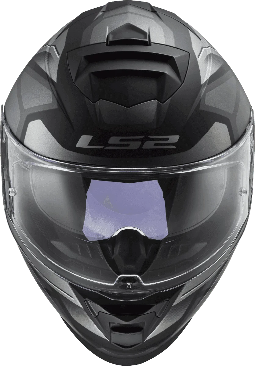 LS2 FF800 STORM HELMET - FASTER MATT TITANIUM 06