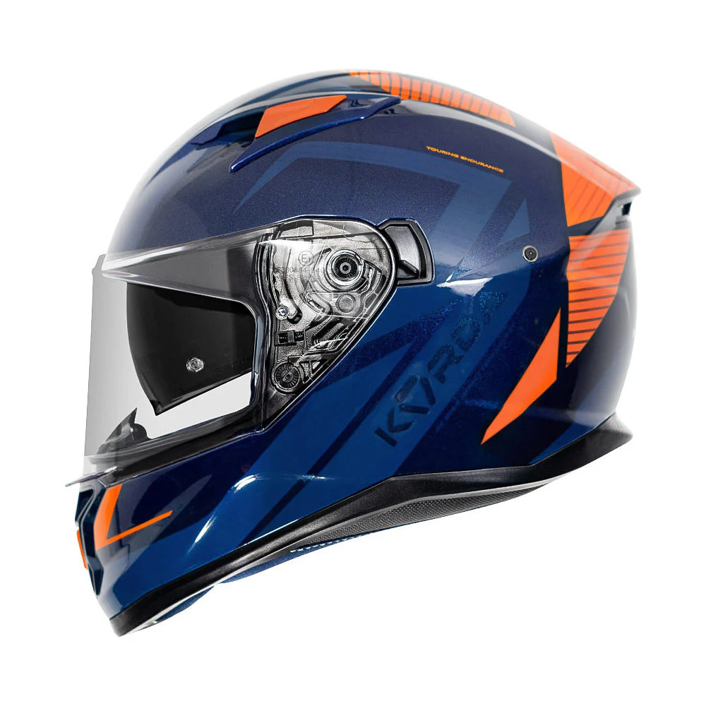 KORDA TOURANCE SUZUKA HELMET - ORANGE
