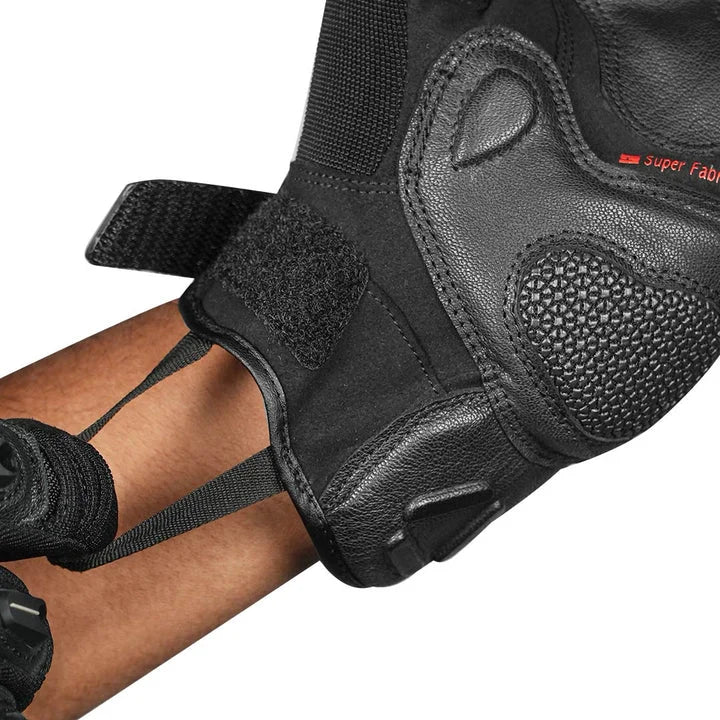 KORDA HYBRID RIDING GLOVES - FL YELLOW