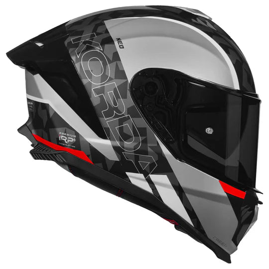 KORDA NEO CREER HELMET - MATT GREY RED