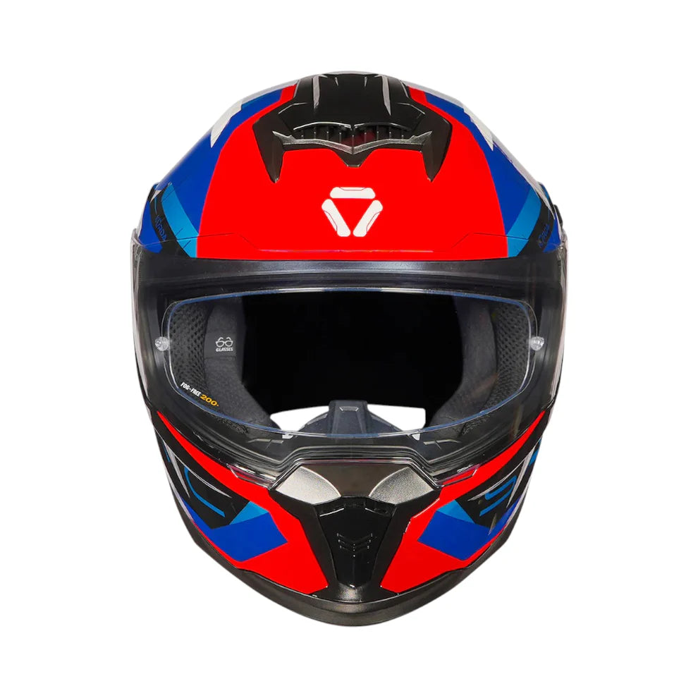 KORDA SONIC GP ROADLION HELMET - BLACK BLUE