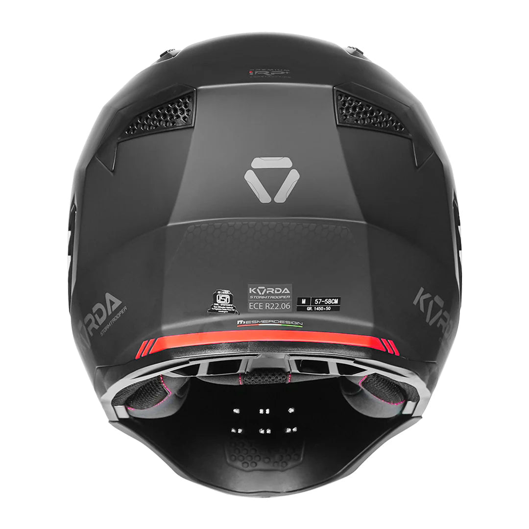 KORDA STROMTROOPER SOLID HELMET - MATT BLACK