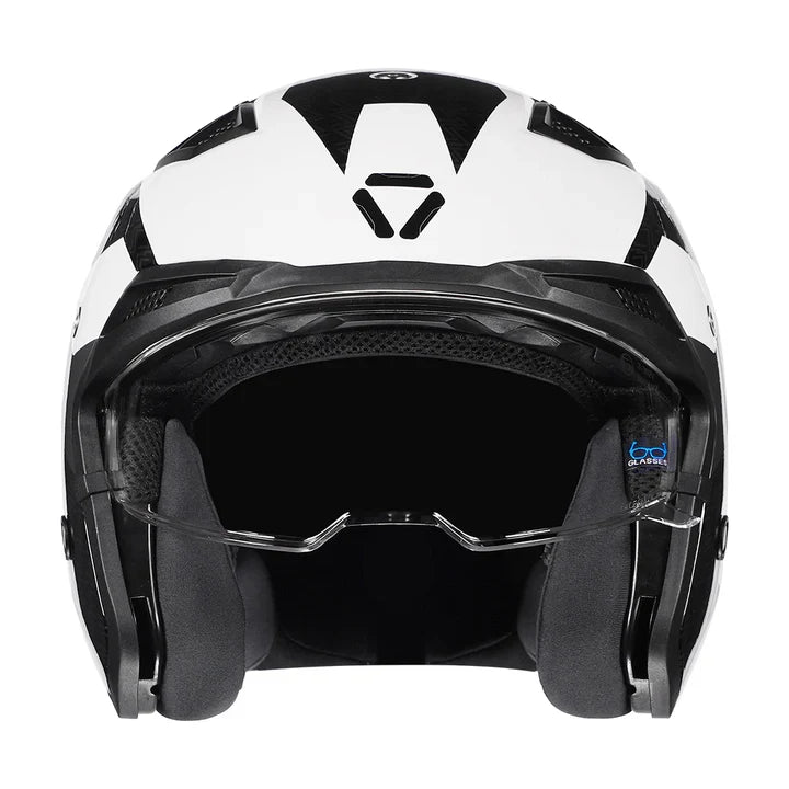 KORDA STROMTROOPER XOE HELMET - GLOSS WHITE RED