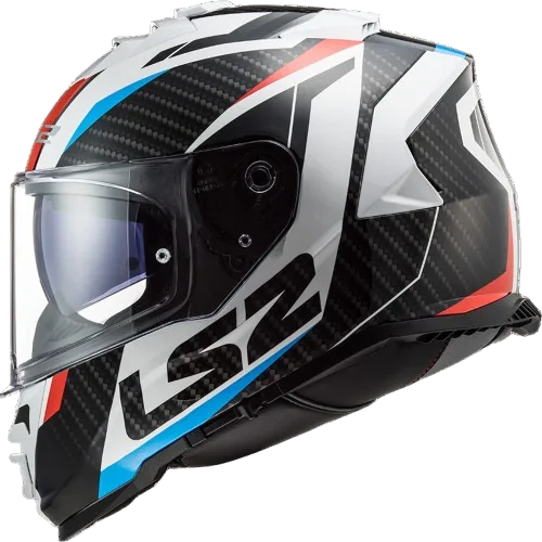 LS2 FF800 STORM HELMET - RACER RED BLUE GLOSS