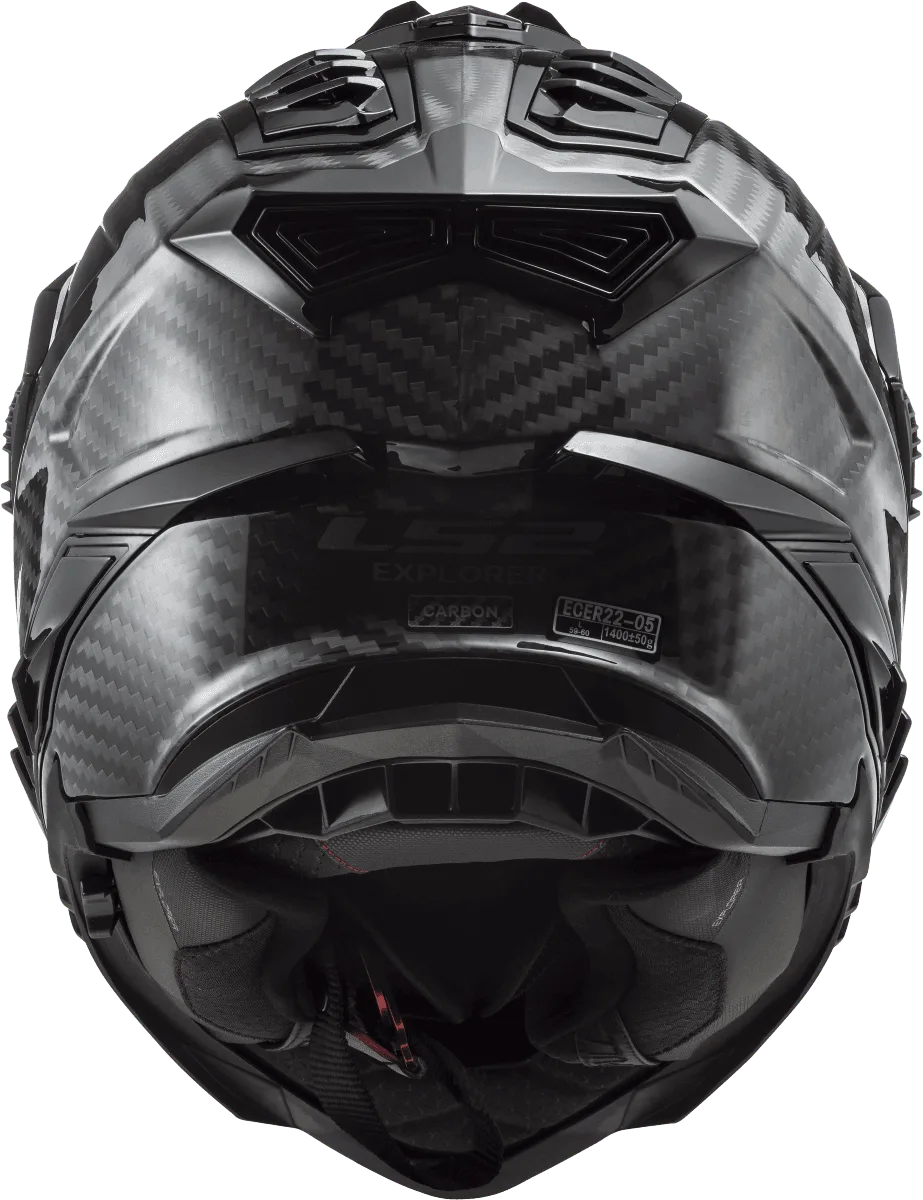 LS2 MX701 EXPLORER CARBON SOLID GLOSS CARBON-06