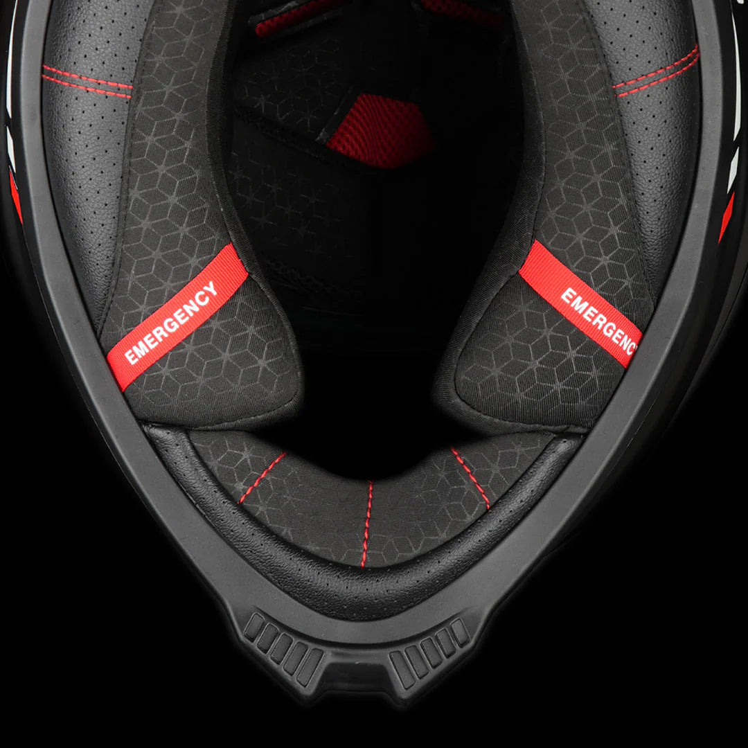 KORDA NEO TITAN GLOSS RED HELMET