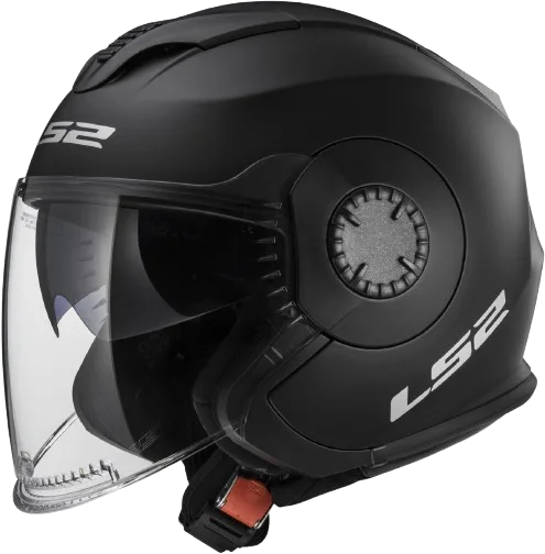 LS2 OF570 VERSO HELMET - SOLID MATT BLACK