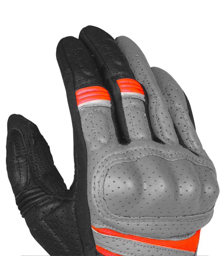 RYNOX AIR GT GLOVES - GREY ORANGE