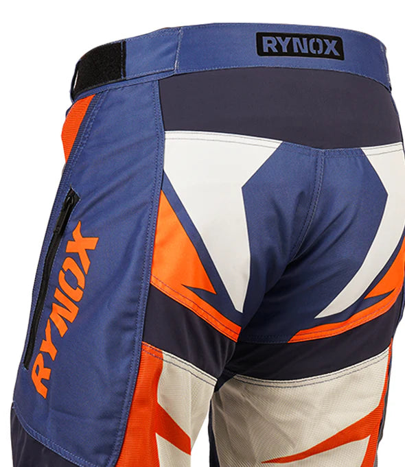 RYNOX DUNE NEO OFFROAD PANTS - BLUE ORANGE
