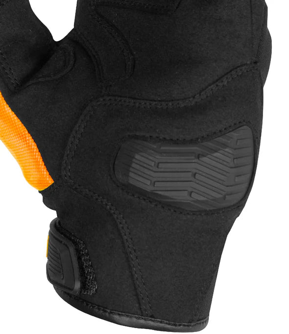 RYNOX HELIUM GT GLOVES - BLACK ORANGE