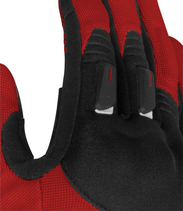 RYNOX HELIUM GT GLOVES - BLACK RED