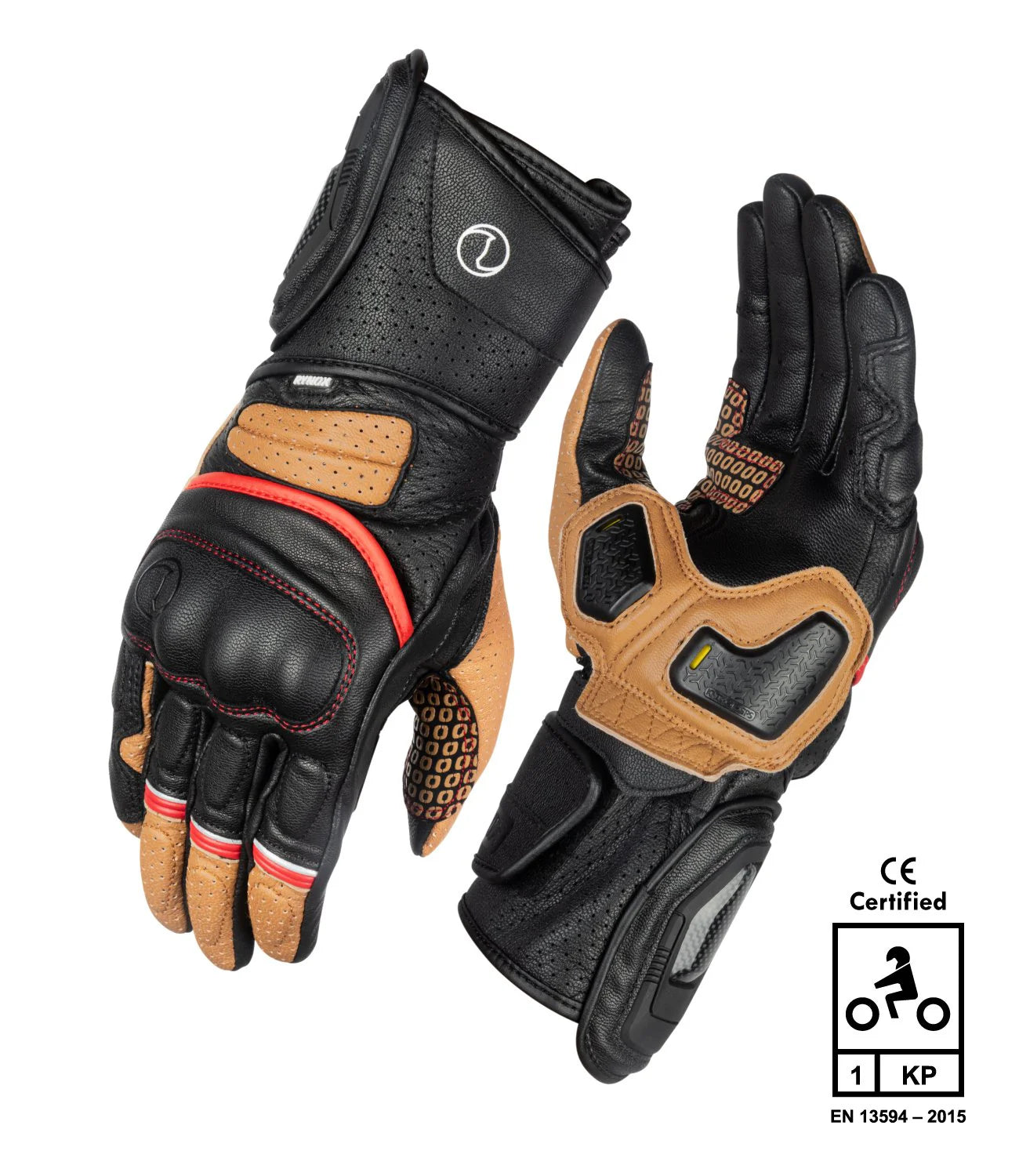 RYNOX STORM EVO 2 RIDING GLOVES - SAND