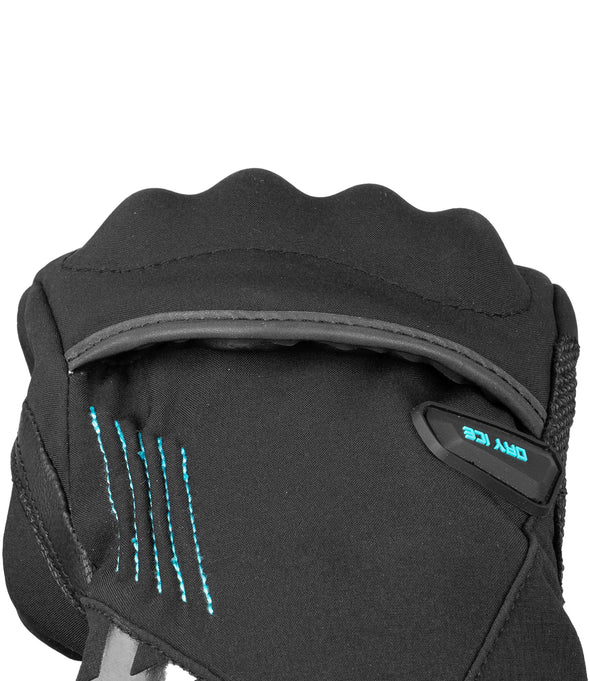 RYNOX DRY ICE INSULATED WATERPROOF GLOVES - BLACK BLUE