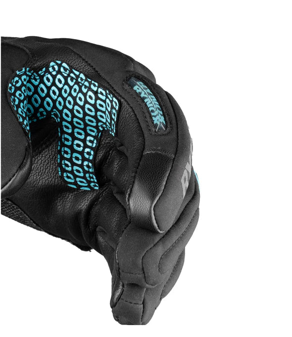RYNOX DRY ICE INSULATED WATERPROOF GLOVES - BLACK BLUE