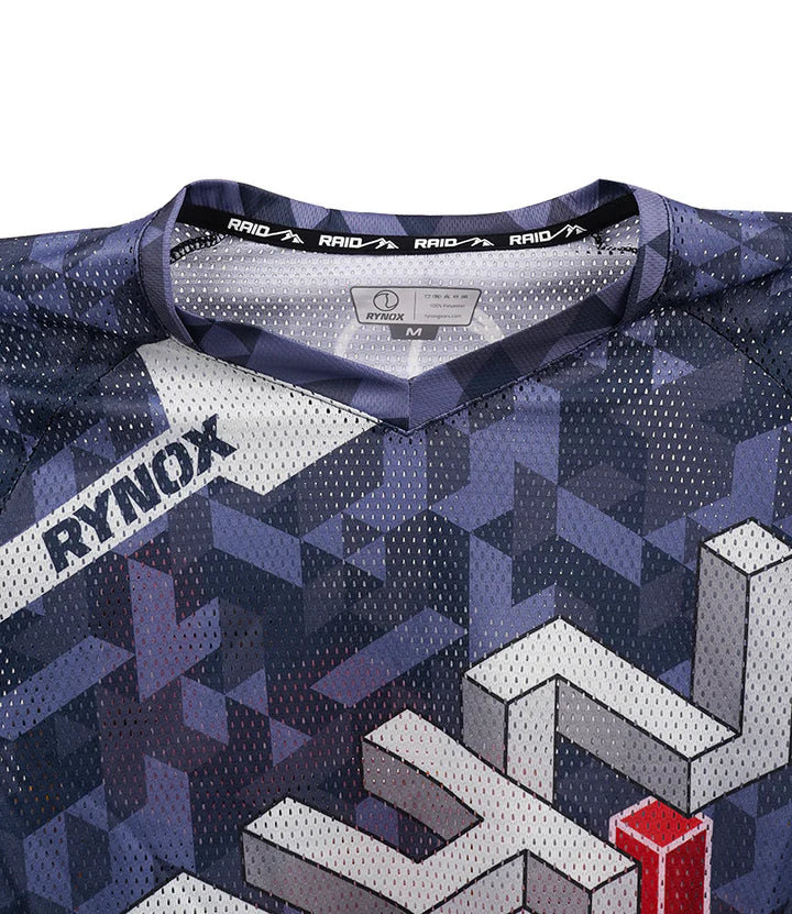 RYNOX FUSION NEO OFFROAD JERSEY - GREY RED