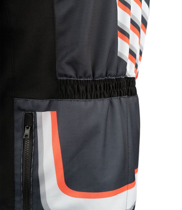 RYNOX DUNE NEO TRAIL OFFROAD JACKET - BLACK RED