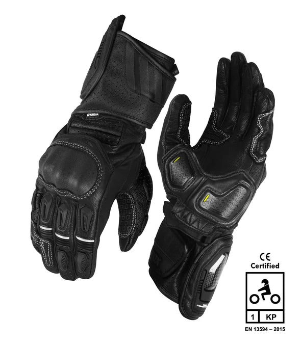 RYNOX STORM EVO 3 GLOVES - BLACK