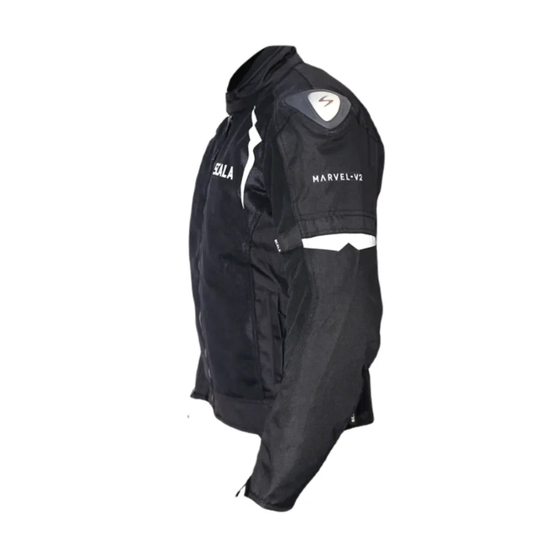 SCALA MARVEL V2 RIDING JACKET - BLACK