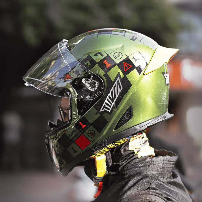 TIIVRA X-ROADS HELMET - GATOR GREEN