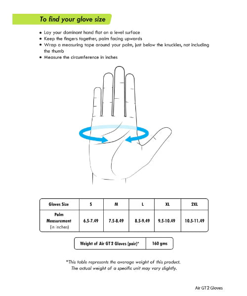 RYNOX AIR GT SP GLOVES - GREY HI-VIZ GREEN