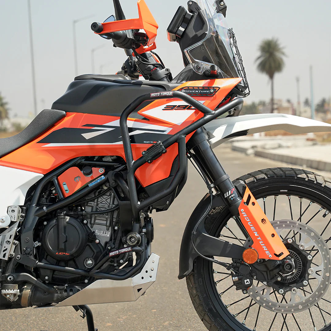 MOTO TORQUE BLACK CRASH GUARD FOR KTM 390 ADVENTURE/ADVENTURE X